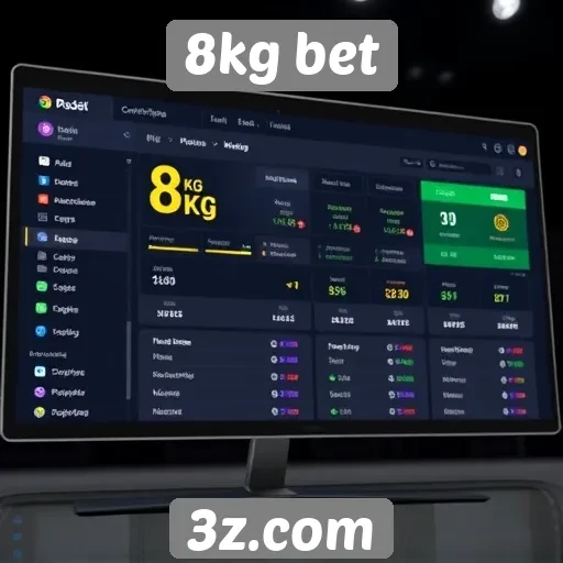 Facilidade de uso da interface do 8kg bet