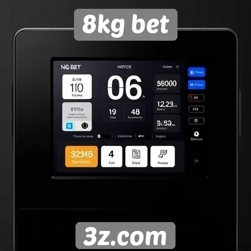 Análise da interface do usuário do 8kg bet