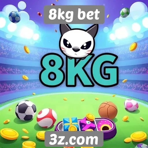 Variedade de jogos oferecidos na 8kg bet